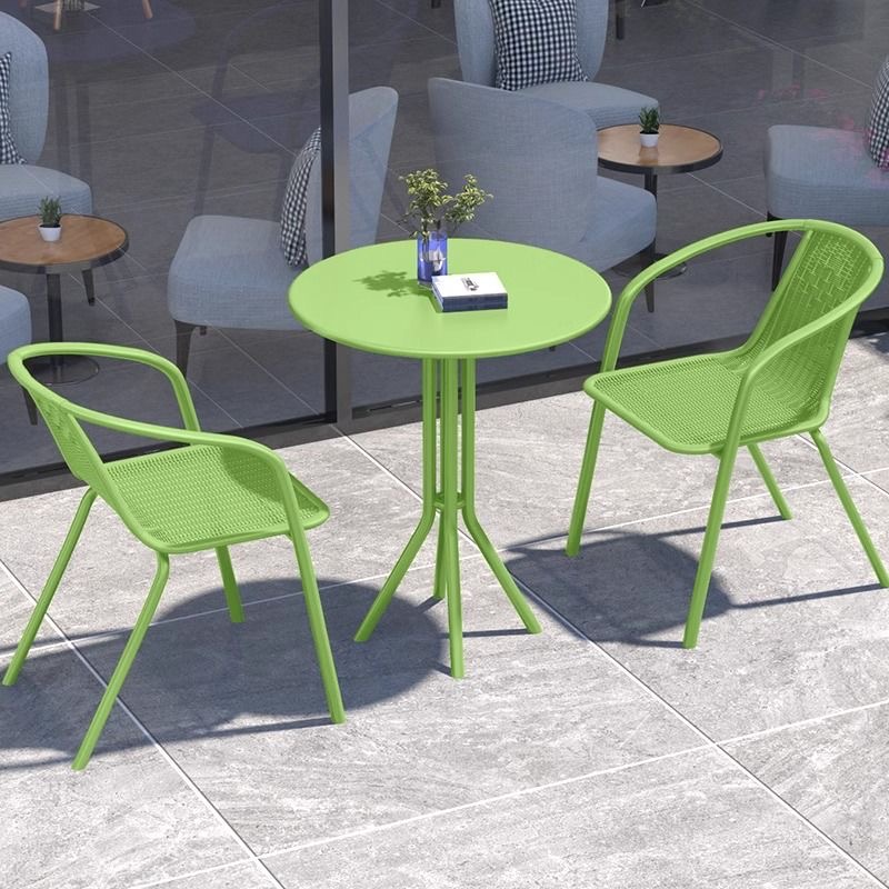 Outdoor Furniture Green - Moderne groene patio bistroset | 1