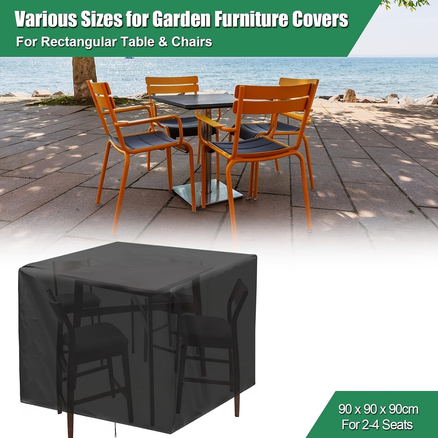 Outdoor Furniture Covers - Robuuste 210D buitenmeubelhoes - waterdichte bescherming