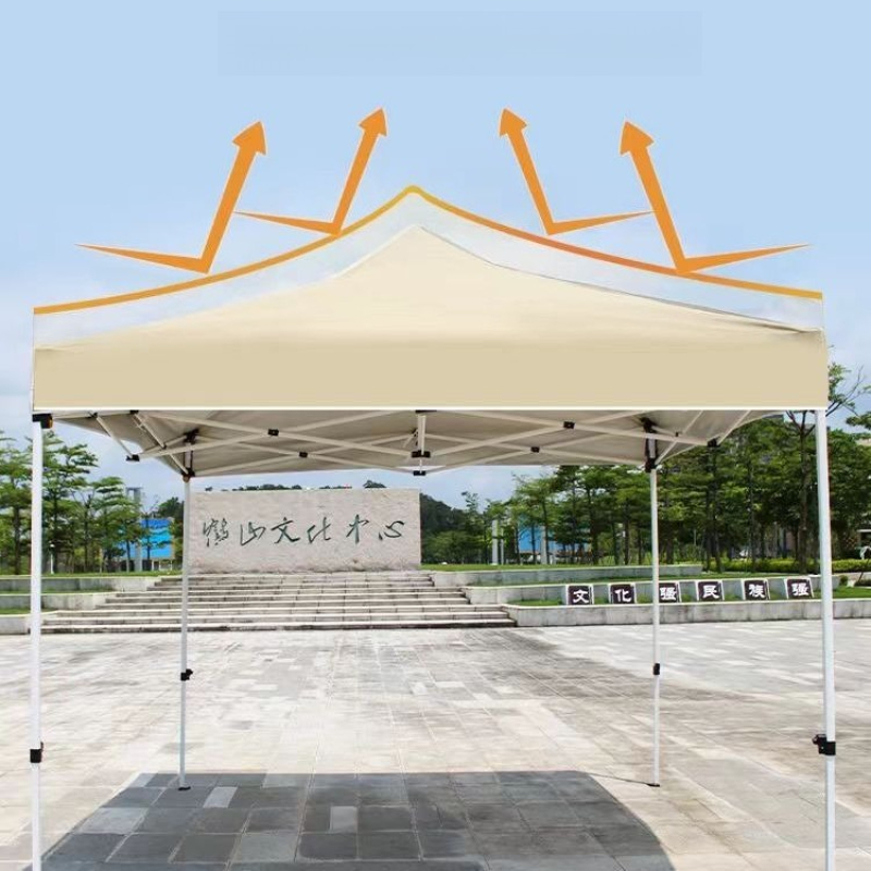 Outdoor Furniture Year Round - Modern design regenscherm, functioneert het hele
