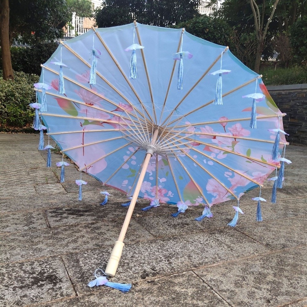 Parasol Umbrella Large - Chinese Japanse Kunst Zijden Parasol Paraplu
