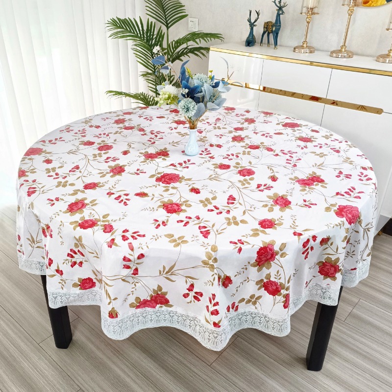 Pvc-bloembedrukt rond tafelkle - Outdoor Furniture Year Round recensie en prijs