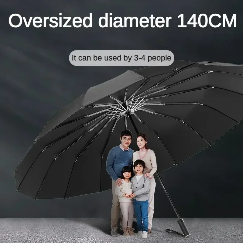 Super Large 140CM Automatic Fo - Parasol Umbrella Large recensie en prijs