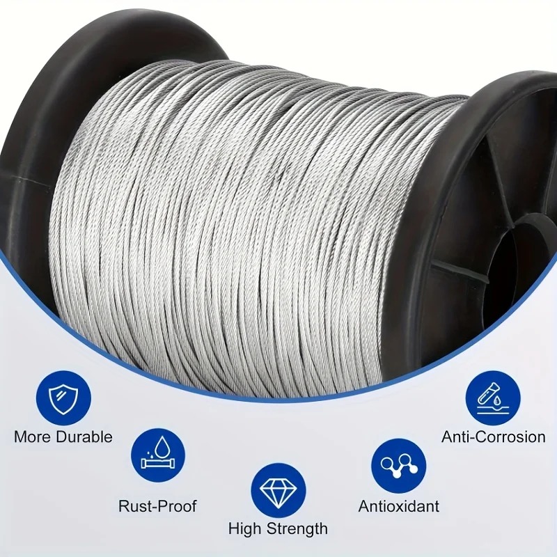 50m zware kwaliteit 304 roestv - Outdoor Furniture Rope recensie en prijs