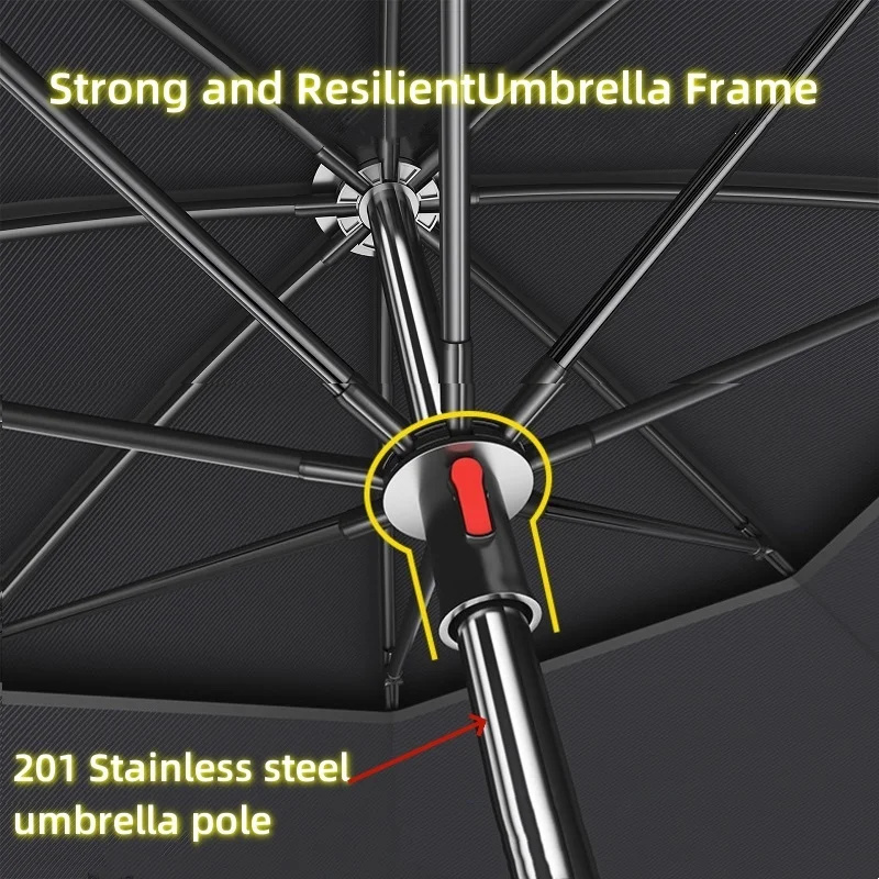 2025 Nieuwe visparasol Verbete - Parasol Umbrella Large recensie en prijs
