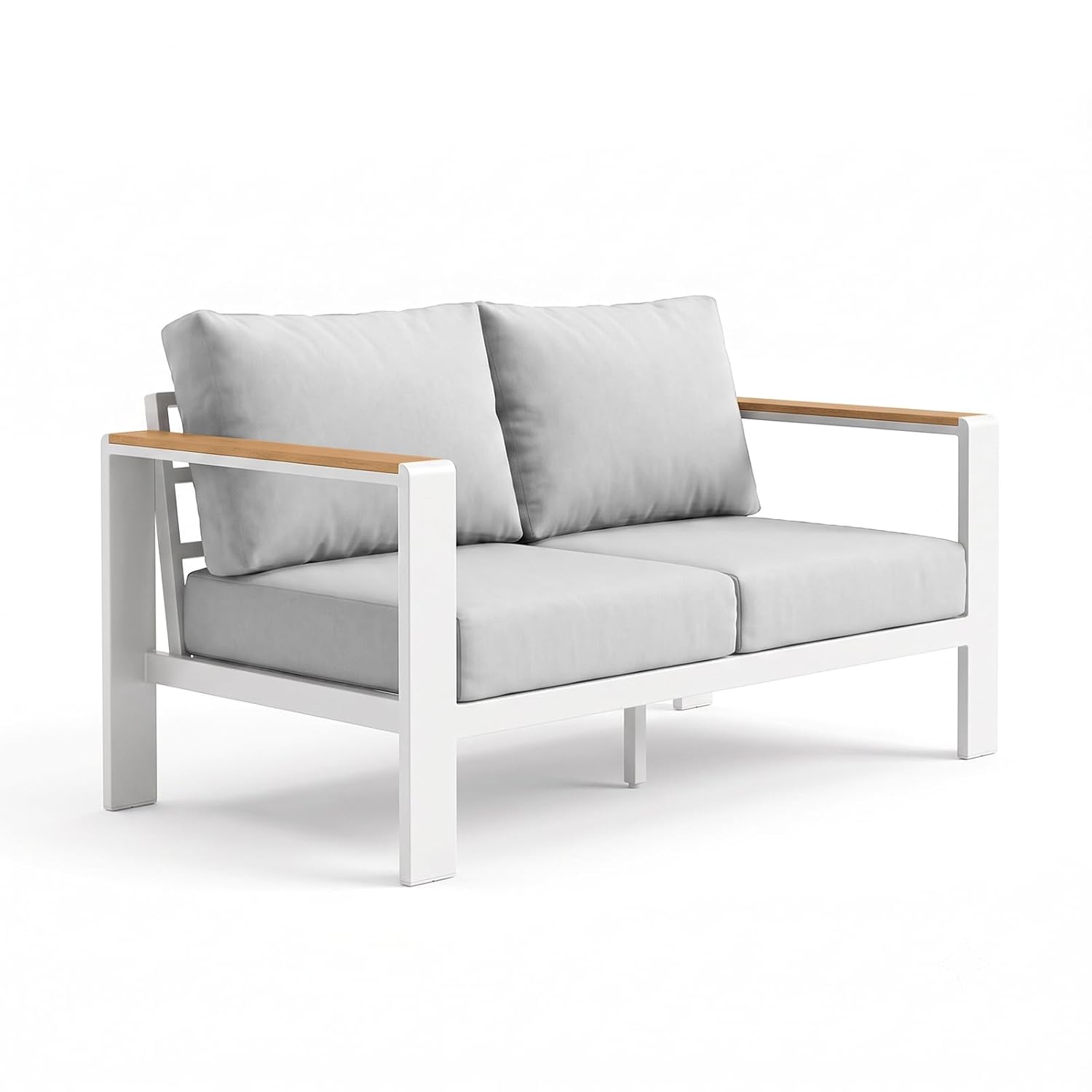 Aluminium buitenbank, roestvri - Outdoor Furniture Loveseat recensie en prijs