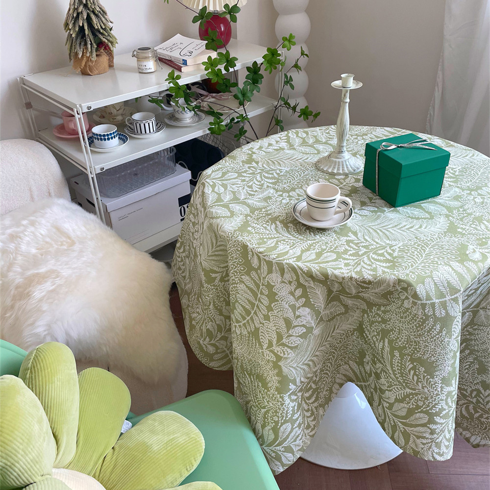 Katoenlinnen waterdicht tafelk - Outdoor Furniture Green recensie en prijs