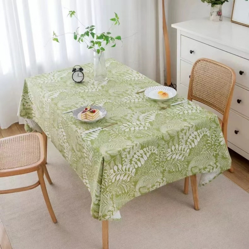 Katoenlinnen waterdicht tafelk - Outdoor Furniture Green recensie en prijs