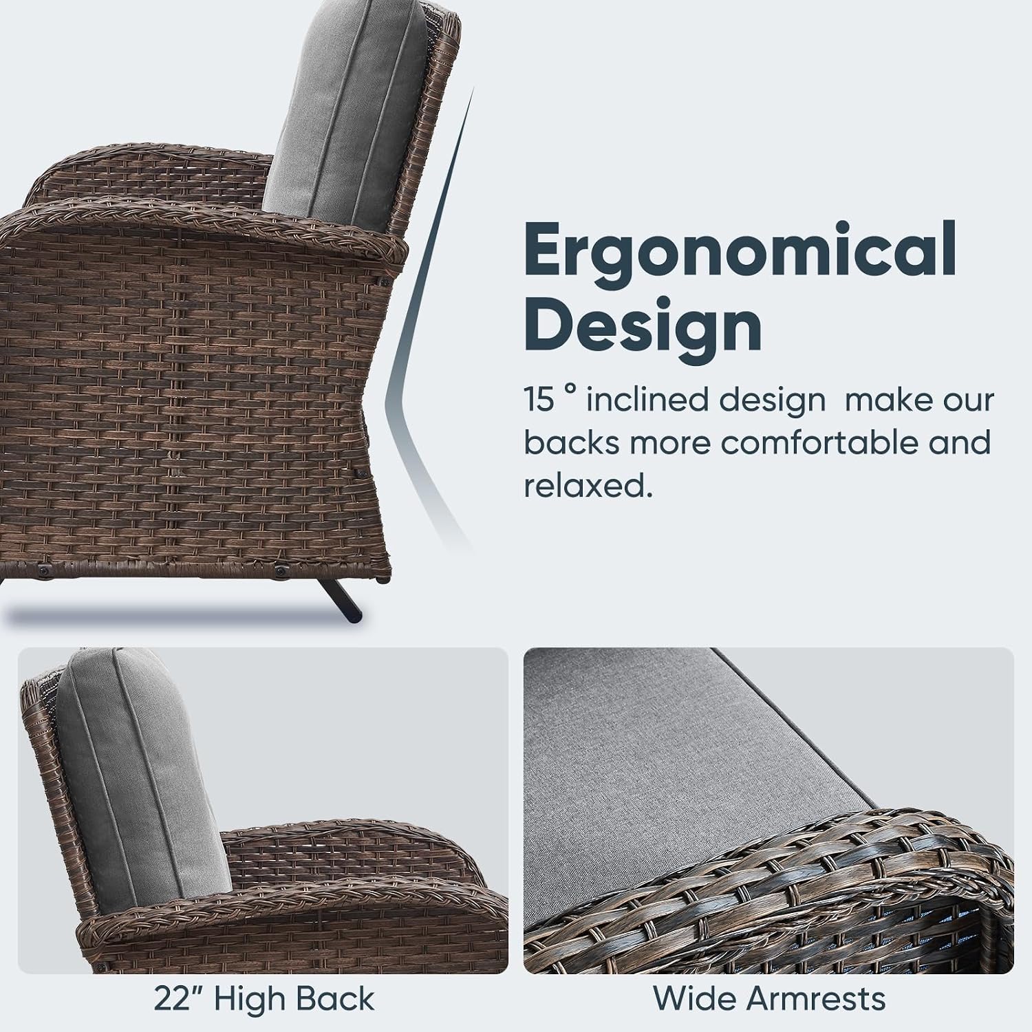Buitenligstoel 500 lbs 2-zits  - Outdoor Furniture Loveseat recensie en prijs