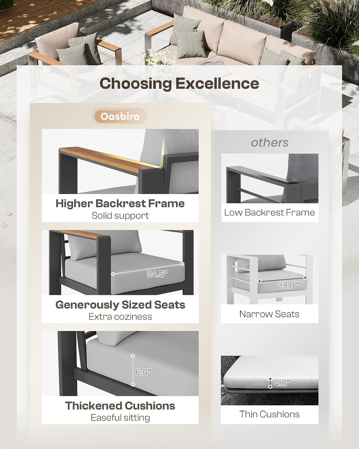 Aluminium buitenbank, all-weat - Outdoor Furniture Loveseat recensie en prijs