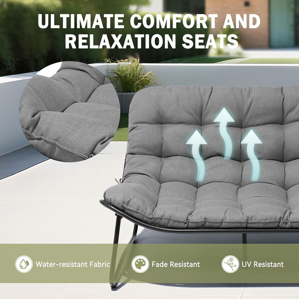 Loveseat voor buiten, 2-zitsba - Outdoor Furniture Loveseat recensie en prijs