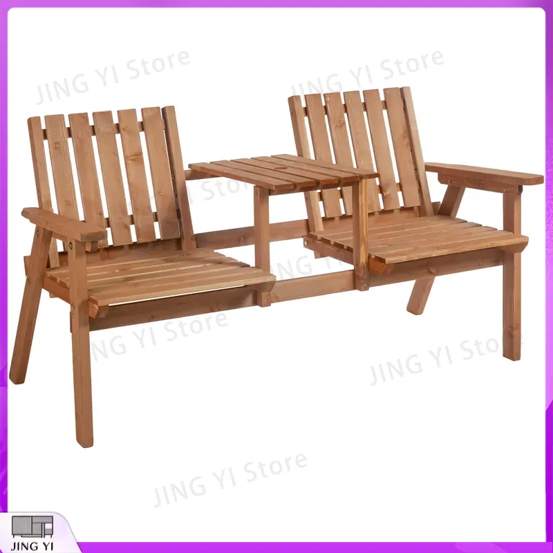 2-zits houten tuinbank, buiten - Outdoor Furniture Loveseat recensie en prijs
