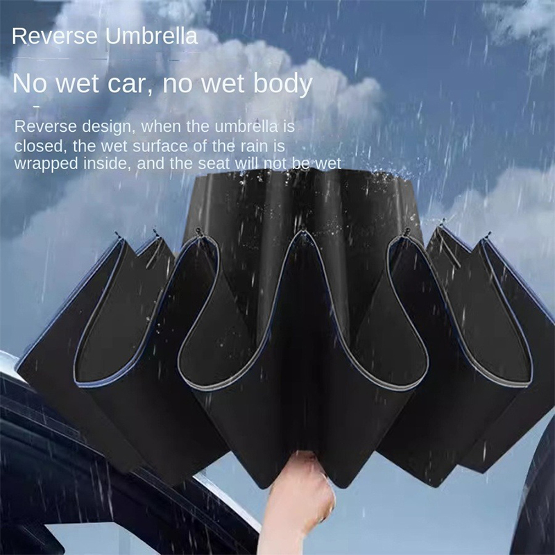Nieuwe extra grote opvouwbare  - Parasol Umbrella Large recensie en prijs